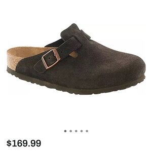Birkenstock Eaton suede clogs